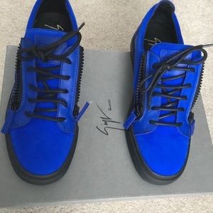 Giuseppe Zanotti Royal Blue Low Top